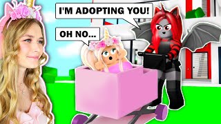 MY BEST FRIEND ADOPTED ME IN BROOKHAVEN ROBLOX [upl. by Cormick184]