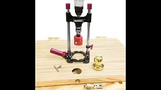 Milescraft 1318 DrillMate  MultiAngle Portable Drill Press [upl. by Zetnwahs]