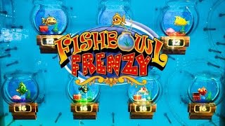 FISHBOWL Frenzy and Hooked Fishing Arcade Game [upl. by Ailbert13]