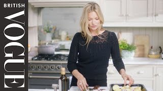 Cooking With Kate Moss  British Vogue [upl. by Wynn]