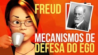 FREUD 03 – ANSIEDADE E MECANISMOS DE DEFESA DO EGO [upl. by Kemble]