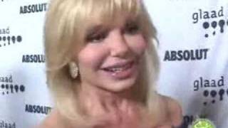 Loni Anderson Red Carpet Interview at GLAAD Media Awards [upl. by Kilby430]