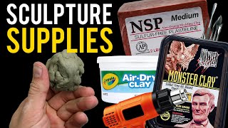 Basic Sculpting Supplies [upl. by Nosde]