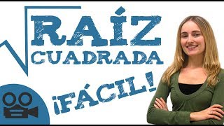 Cómo sacar la raíz cuadrada [upl. by Orville]