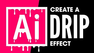 Create A Vector Drip Effect with Adobe Illustrator [upl. by Yartnod]