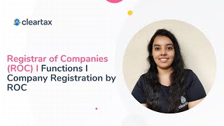 Registrar of Companies ROC l Functions I Company Registration by ROC [upl. by Ettesel]