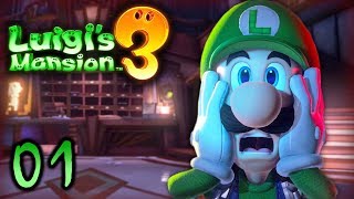 LUIGIS MANSION 3  Chasse aux fantômes 👻 01 [upl. by Naik775]