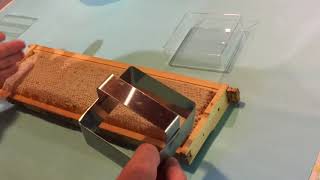 How to Cut and Package Comb Honey [upl. by Asirrak]