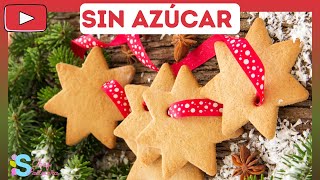 GALLETAS de NAVIDAD SIN azúcar  Sandra ChefPatelera [upl. by Emelun82]