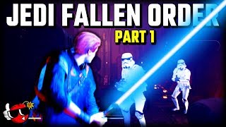 Jedi Fallen Order  PART 1 WALKTHROUGH [upl. by Atnahc]