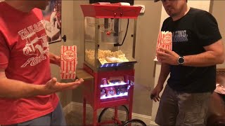 Nostalgia Popcorn Maker Review [upl. by Dorkas663]