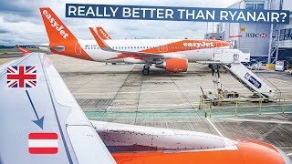 TRIPREPORT  EasyJet ECONOMY  London Gatwick  Vienna  Airbus A320 [upl. by Aicined383]