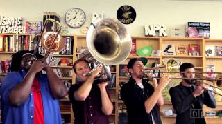 No BS Brass Band NPR Music Tiny Desk Concert [upl. by Nosro429]