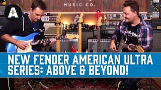 Fender American Ultra Series  Their Most Advanced Guitars Ever [upl. by Asela]