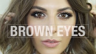 Makeup Tutorial For Brown Eyes  S1 EP8 [upl. by Kirstyn]