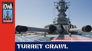 Turret Crawl on Navy Battleship [upl. by Lanny]