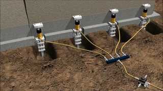 Foundation Repair using Push Piers [upl. by Ringsmuth]