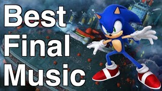 Top 10 Sonic Final Level Themes [upl. by Dorena783]