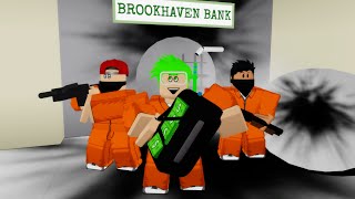 CRIMINALS IN BROOKHAVEN Roblox [upl. by Burrill]