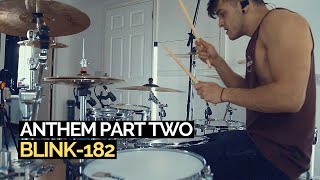 Anthem Part Two  blink182  Drum Cover [upl. by Anderer]