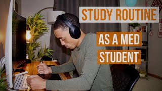 The Study Routine I Use As A Medical Student [upl. by Crane]