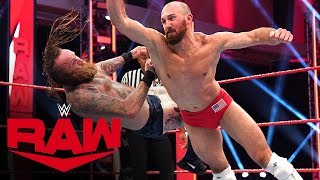 Aleister Black vs Oney Lorcan Raw April 13 2020 [upl. by Hayarahs]