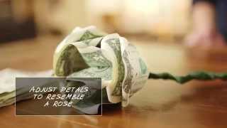 How to Make Flowers out of Dollar Bills [upl. by Adore804]