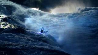 Nighttime kayaking down waterfalls  Rheinfall by Night [upl. by Brennen626]