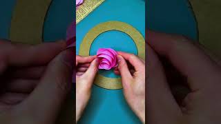 How To Make Paper wall Hanging craft easy  Crafts With Arsha [upl. by Martelli860]