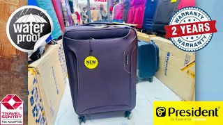 Super Lightweight President Luggage Price in Bangladesh 2022 [upl. by Ahsinhoj]