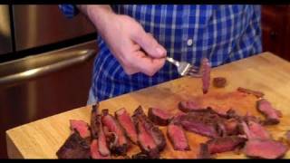 Tenderizing Beef London Broil [upl. by Ihcego]