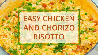 Easy Chicken and Chorizo Risotto [upl. by Mundt]