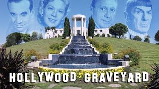 FAMOUS GRAVE TOUR  Hillside 1 Al Jolson Leonard Nimoy etc [upl. by Mahan]