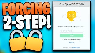 Why Roblox Is FORCING 2Step Verification in 2022 [upl. by Atiras]