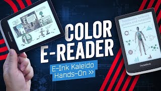 The Color EReader is Here HandsOn with E Ink quotKaleidoquot on the PocketBook Go [upl. by Aekal]