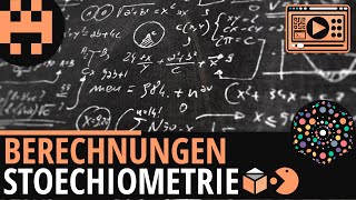 Stöchiometrie Berechnungen │Chemie Lernvideo Learning Level Up [upl. by Dibbell225]