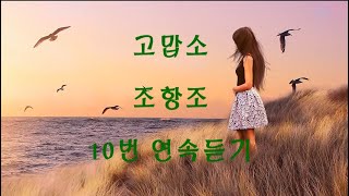 고맙소  조항조 10번 연속듣기가사포함 [upl. by Caz]