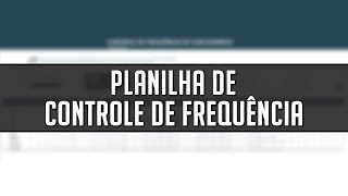 Planilha de Frequência de Funcionários no Excel Download Gratuito [upl. by Annahtur]