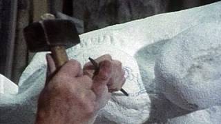 Carving Marble with Traditional Tools [upl. by Ferdinanda]