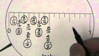 How To Use An Inch Ruler Imperial Measurement Review [upl. by Hooge]