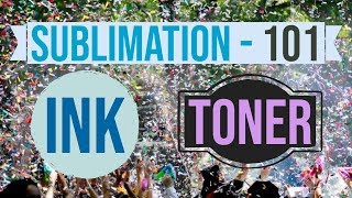 Sublimation 101 Ink amp Toner  Sawgrass Inkjet and iColor Laser printers [upl. by Nimaj]