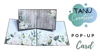 Photo PopUp Card  Easy Tutorial [upl. by Aiuqal814]