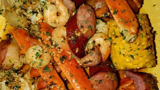 Shrimp and Crab Stovetop Boil [upl. by Litnahs]