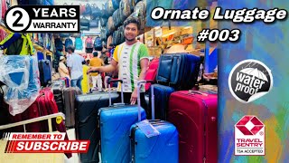 Latest Fiber Luggage Price in Bd  Ornate Luggage Price In Bangladesh [upl. by Wertz795]