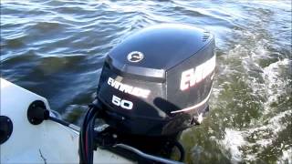 Evinrude 50hp etec outboard [upl. by Erlinna691]