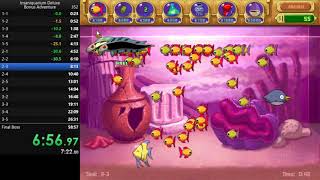 World Record 5545 Insaniquarium Speedrun Bonus Adventure [upl. by Cai]