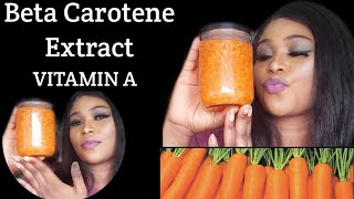 How To Make Beta Carotene Extract  Diy Carrot Extract CarrotExract [upl. by Autum]