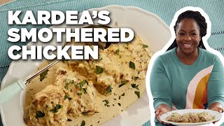 Kardea Browns Carolina Smothered Chicken  Delicious Miss Brown  Food Network [upl. by Kingston]