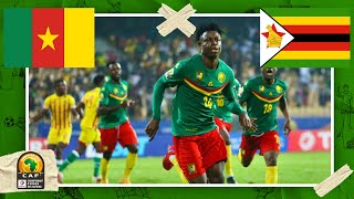 Cameroon vs Zimbabwe  AFRICAN NATIONS CHAMPIONSHIP HIGHLIGHTS  1162021  beIN SPORTS USA [upl. by Harvie]