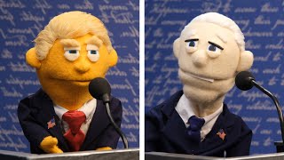 Puppet Presidential Debate  Awkward Puppets [upl. by Proffitt]